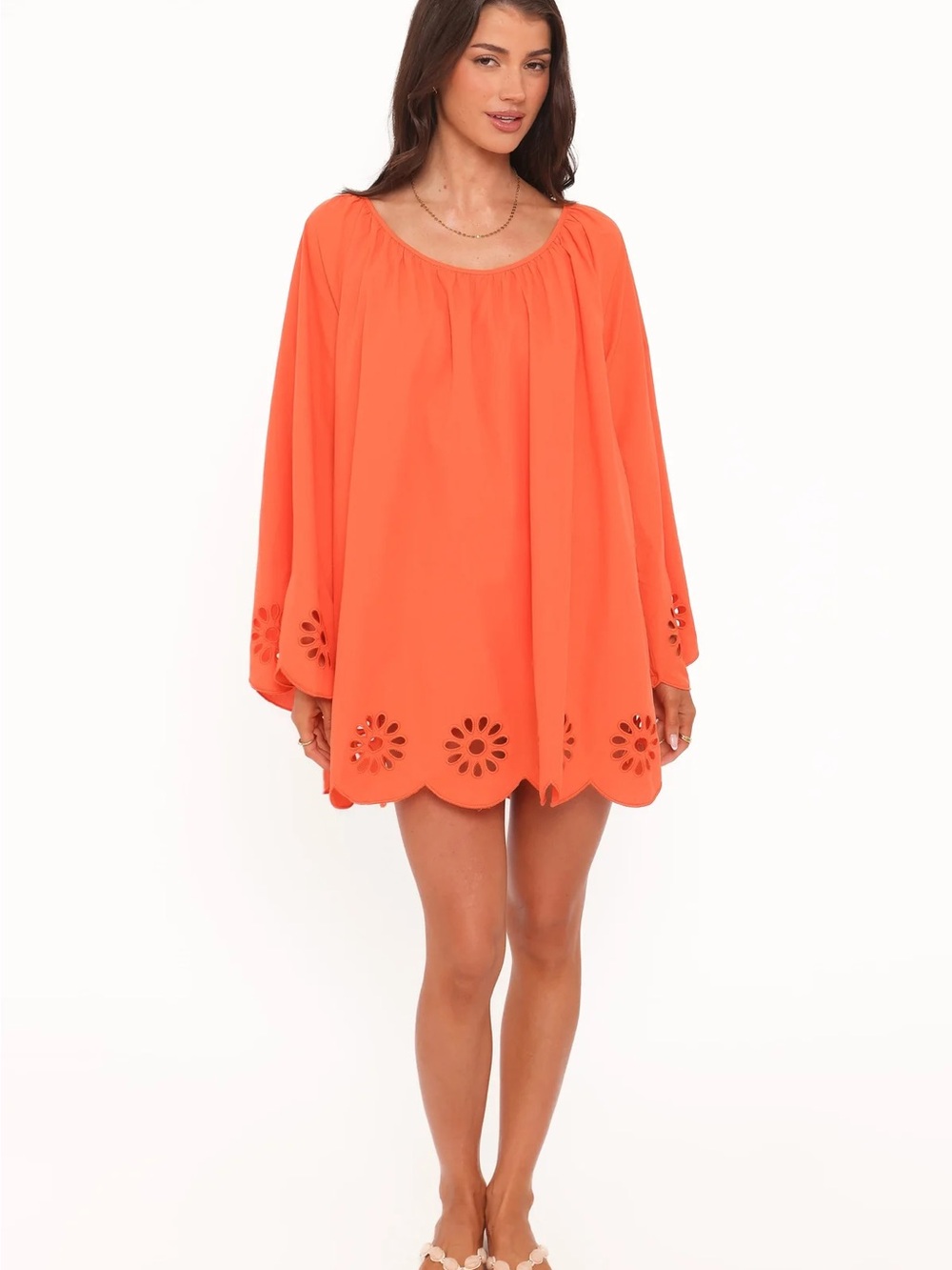 NEW Petal and Pup Tangerine Mini Dress